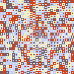 Abstract Geometric Pattern generative computational art illustration