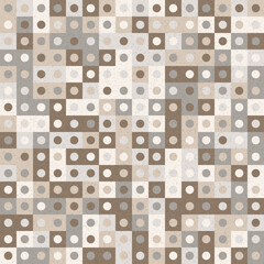 Abstract Geometric Pattern generative computational art illustration