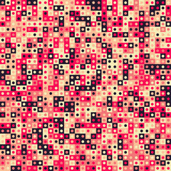 Abstract Geometric Pattern generative computational art illustration