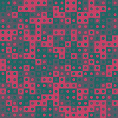 Abstract Geometric Pattern generative computational art illustration