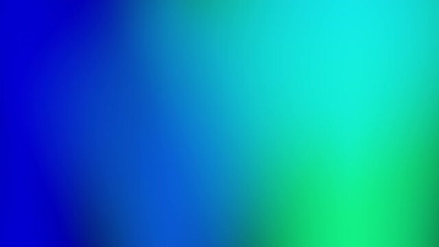 Abstract blue and green color gradients motion design background.