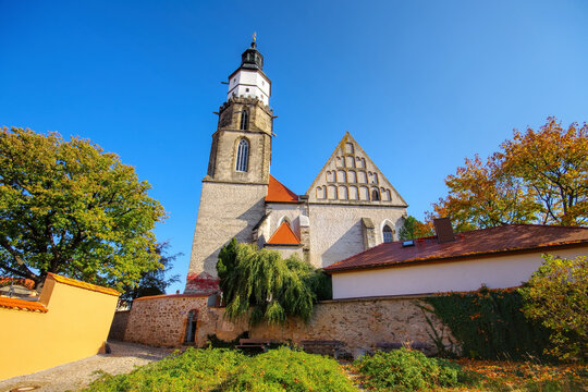 Kirche St. Marien, Kamenz in Sachsen, Deutschland - St Mary Church in the town Kamenz, Saxony