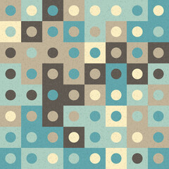 Abstract Geometric Pattern generative computational art illustration