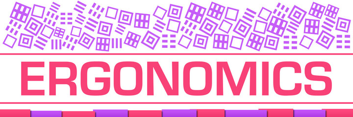 Ergonomics Pink Purple Texture Blocks Bottom 