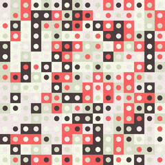 Abstract Geometric Pattern generative computational art illustration