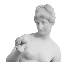 Ancient marble statue of a nude woman