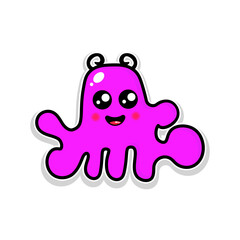 cute doodle design illustration mascot kawaii