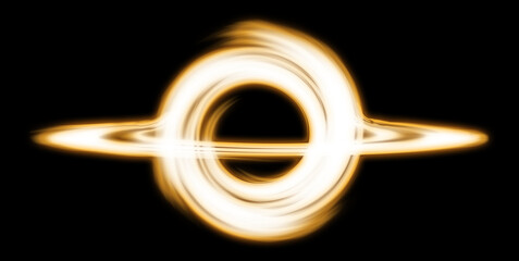 Blackhole in space Planets in the solar system