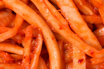 Korean Kimchi background 