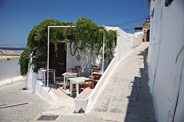 A view from Rodos, a Greek Island