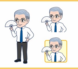 Fototapeta premium センスを持った熟練の会社員