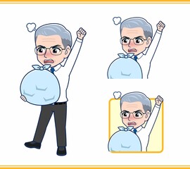 家事をするお父さん