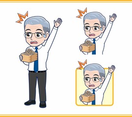 サラリーマンと節分