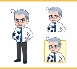 運動不足のサラリーマン