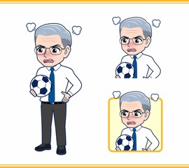 運動不足のサラリーマン