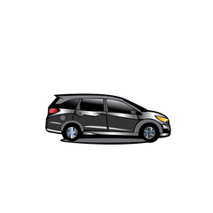 Obraz na płótnie Canvas Car vector illustration clip art icon logo design template detail