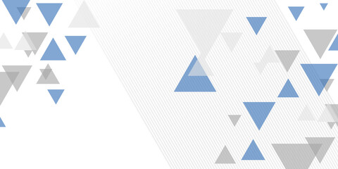 Abstract luxury background design of triangle vector illustration. Modern abstract blue grey white business presentation background with copy space