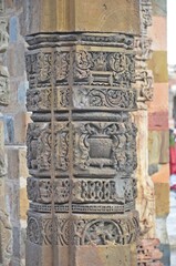 Qutub Minar, UNESCO World Heritage site in New Delhi,india