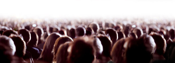 Large crowd of people