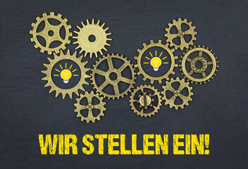 Wir stellen ein! 