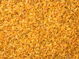 dried raisin background