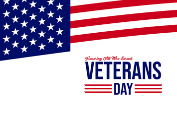 Honoring all who served. veteran days