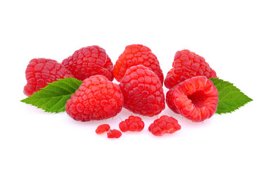 raspberry isolated on white background