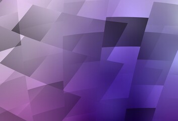 Light Purple, Pink vector texture in rectangular style.