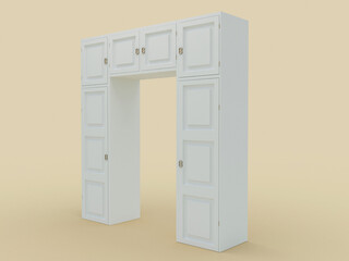 Render of the wardrobe