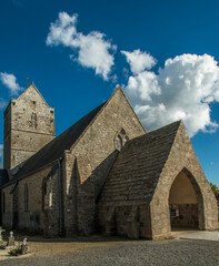Fototapeta premium Église du Val-Saint-Père, Normandie, France