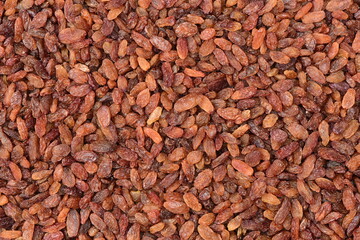 dried raisin background