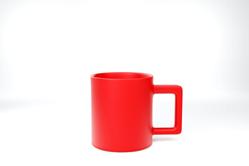 coffee cup with white background 