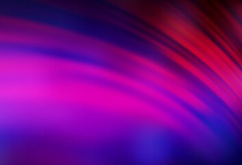 Dark Pink vector colorful blur backdrop.