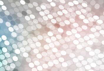 Light Pink, Green vector texture with disks.