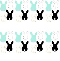 The pattern for the Easter packaging