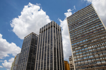 Obraz premium View of vale do Anhangabau. Sao Paulo, Brazil