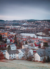 Frosty morning in Trondheim