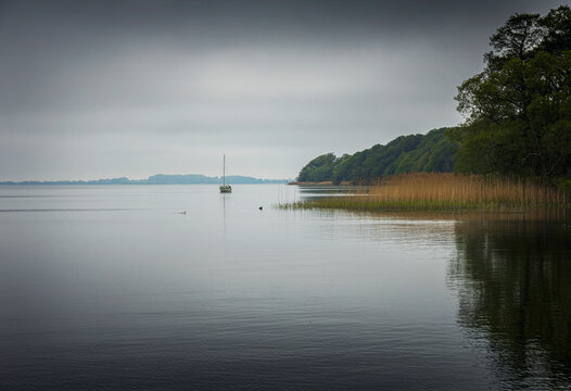 Esrum lake Denmark