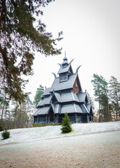 Stave church Oslo © feferoni