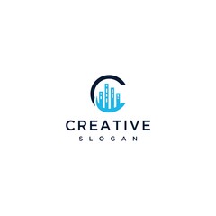 c letter logo vector monogram	