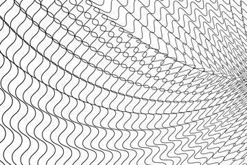 Lines Pattern Abstract Background. Geometric. Art. Vector