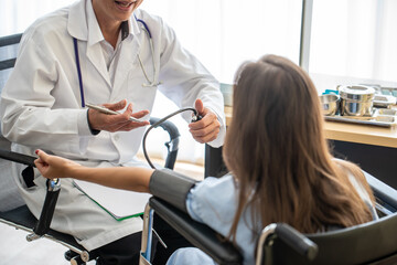 doctor, hospital, clinic, caucasian, medical, stress, therapy, facility, concept, office, desk,...