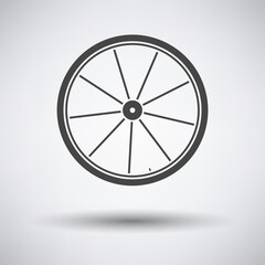 Obraz premium Bike Wheel Icon