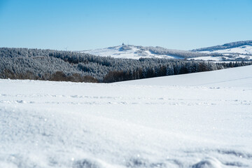 Schwartenberg im Erzgebirge