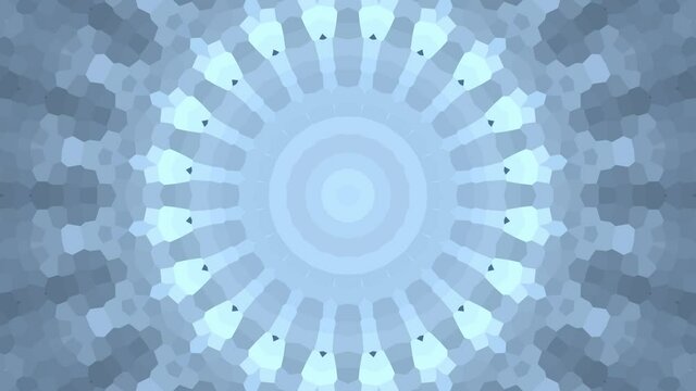 Mandala. Colorful kaleidoscopic video pattern. Symmetrical multicolored pattern.
