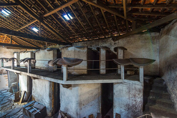 Old olive oil factory in Portugal.
