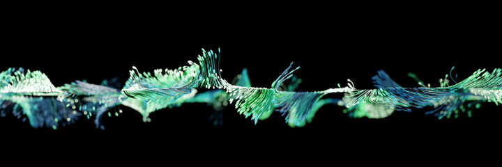 Abstrakter futuristisches Linien Design Hintergrund