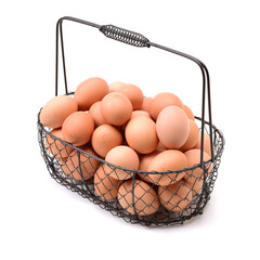 eggs in a basket
