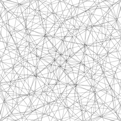 Background of geometric facets. Modern black and white vector pattern.