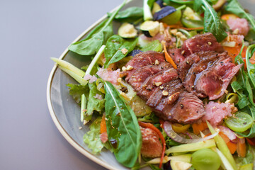 ローストビーフ　サラダ